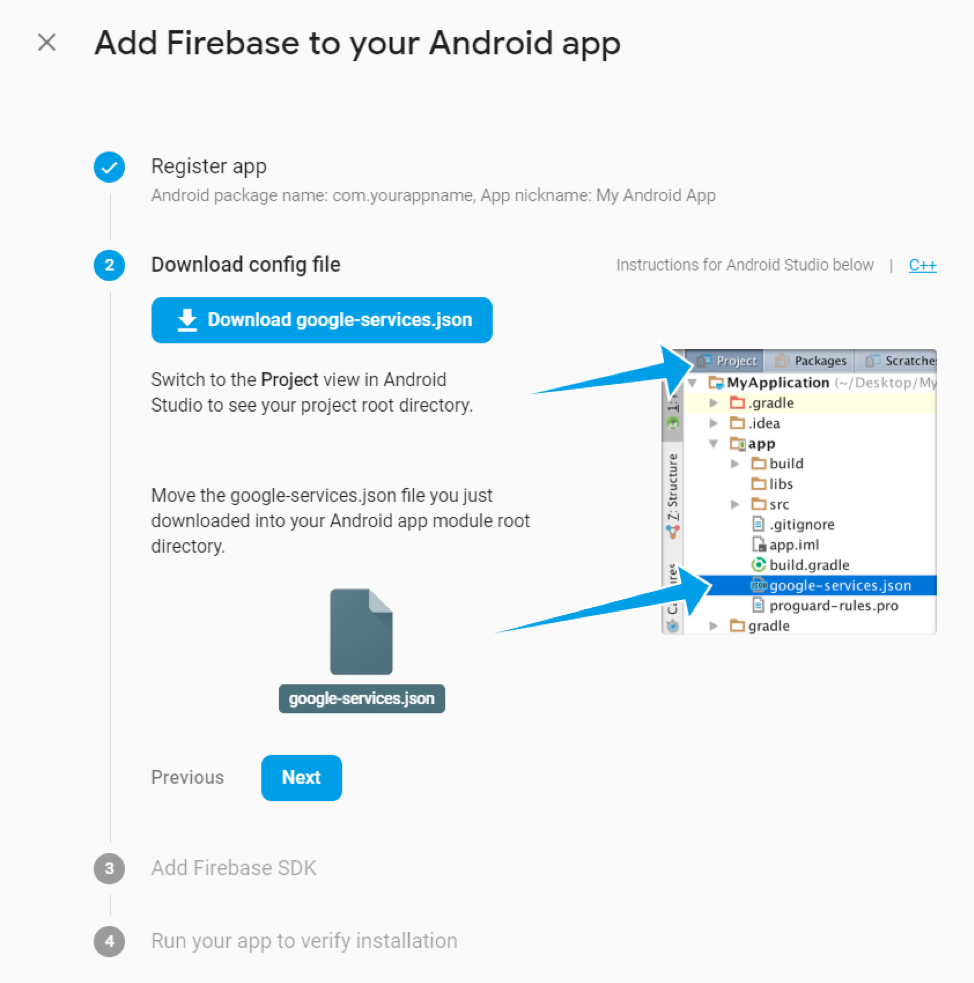 App module. Module root что это. Android add file. Google cloud messaging Sender ID. Firebase json.