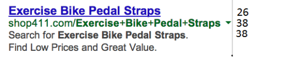 Exercise Bike Pedal Straps