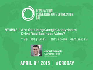 Join the conversation using #CRODAY!